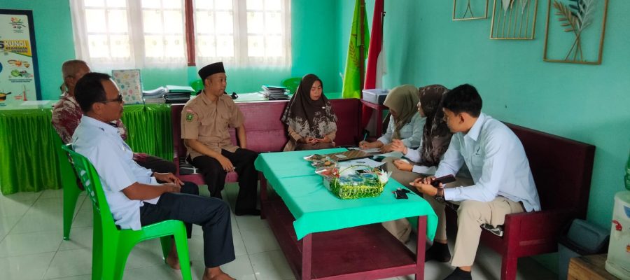 BPOM melakukan kunjungan sekaligus pendampingan di MA NURUL ISLAM